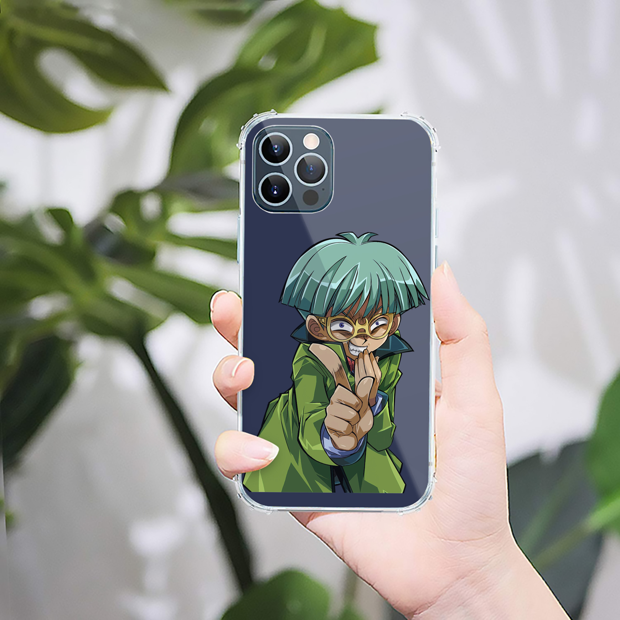 （画像用） 遊☆戯☆王 Yu-Gi-Oh! 【iPhone 12シリーズ対応】透明スマホケース（クリアソフトケース）